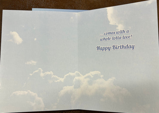 "This little birthday wish..." Greeting Card