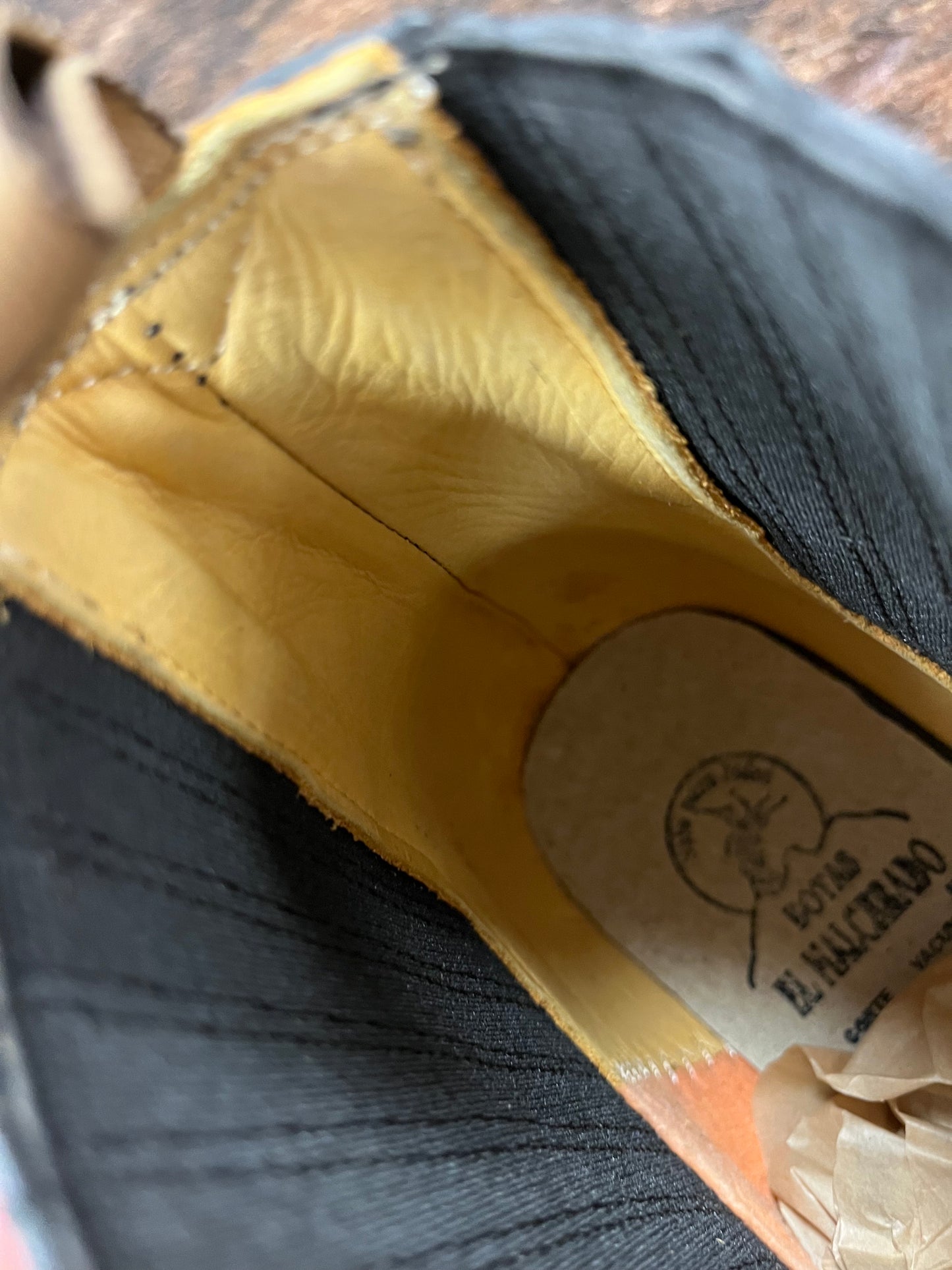 French Style Vegetable Tanned Leather Ankle Boot