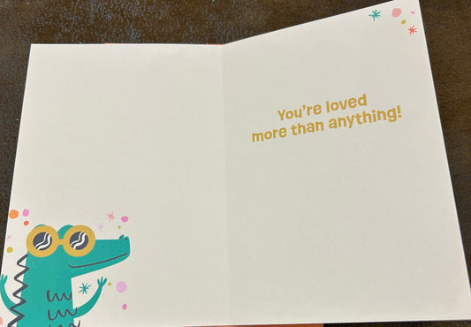 Happy Birthday to the coolest Grandson! Greeting Card