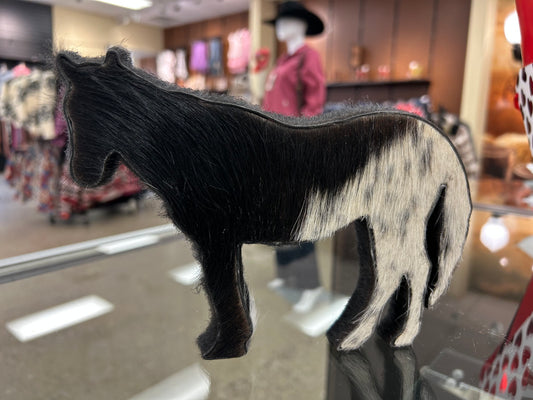 Cowhide Standing Sculpture