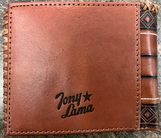 TL Bifold Wallet Toe bug Desing and Rawhide