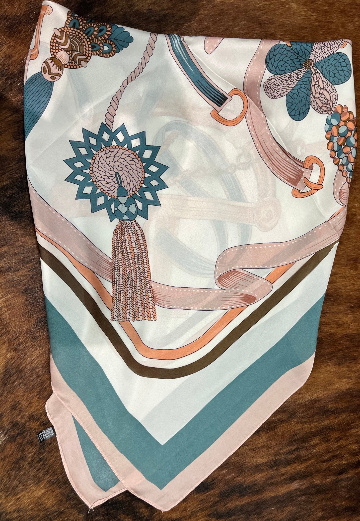 Silky Print Scarf/Bandana