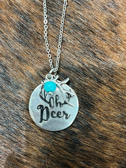 Deer Antler Jewelry Set