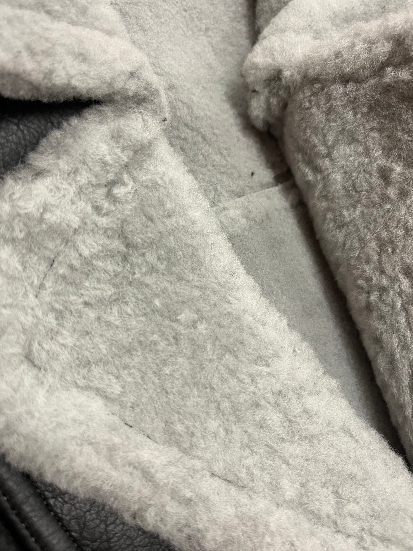 Grey Shearling