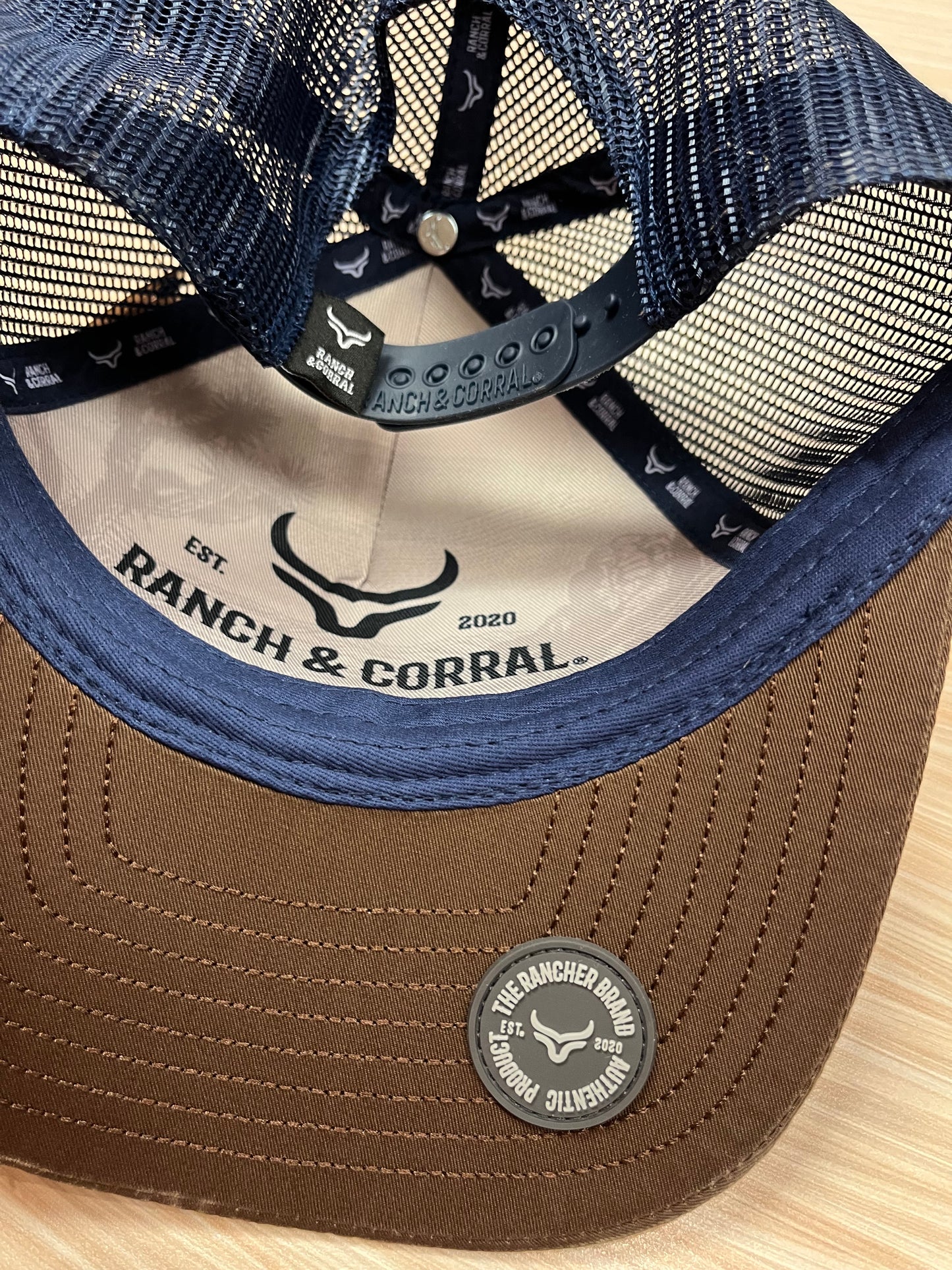 Ranch Corral Blue Mesh Horse