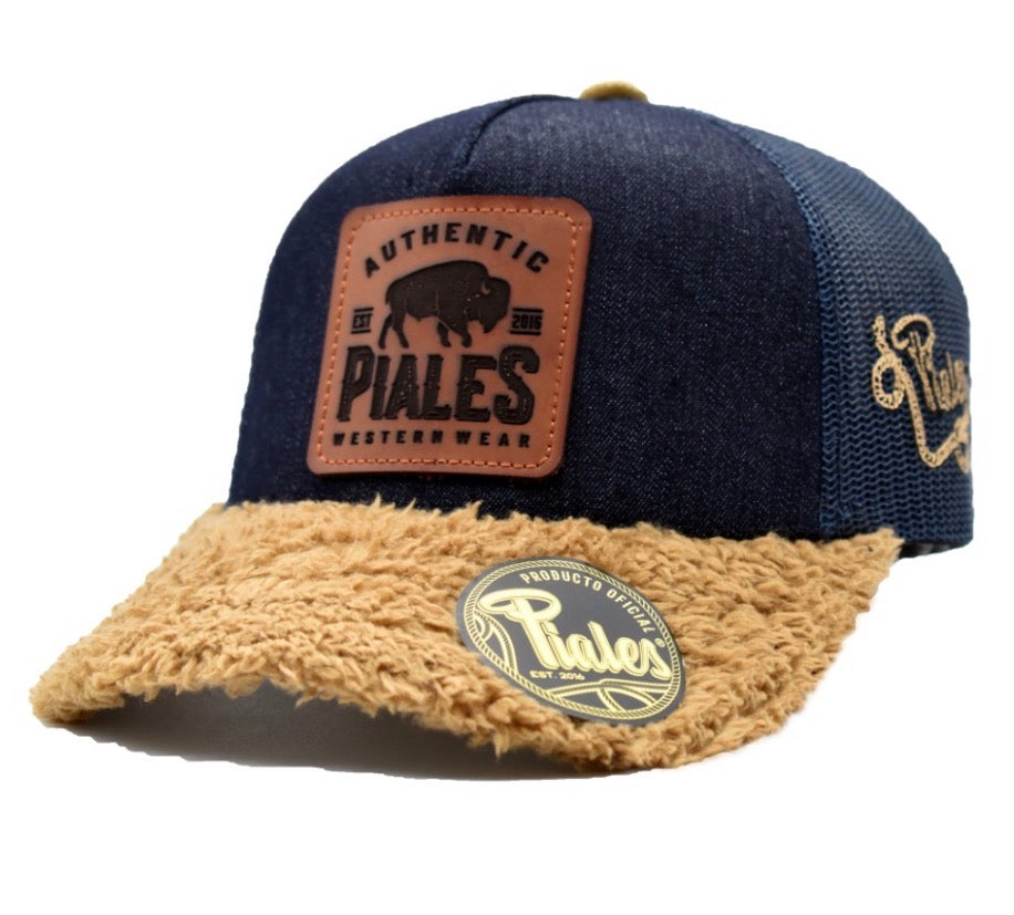 Piales Cap Denim Bison