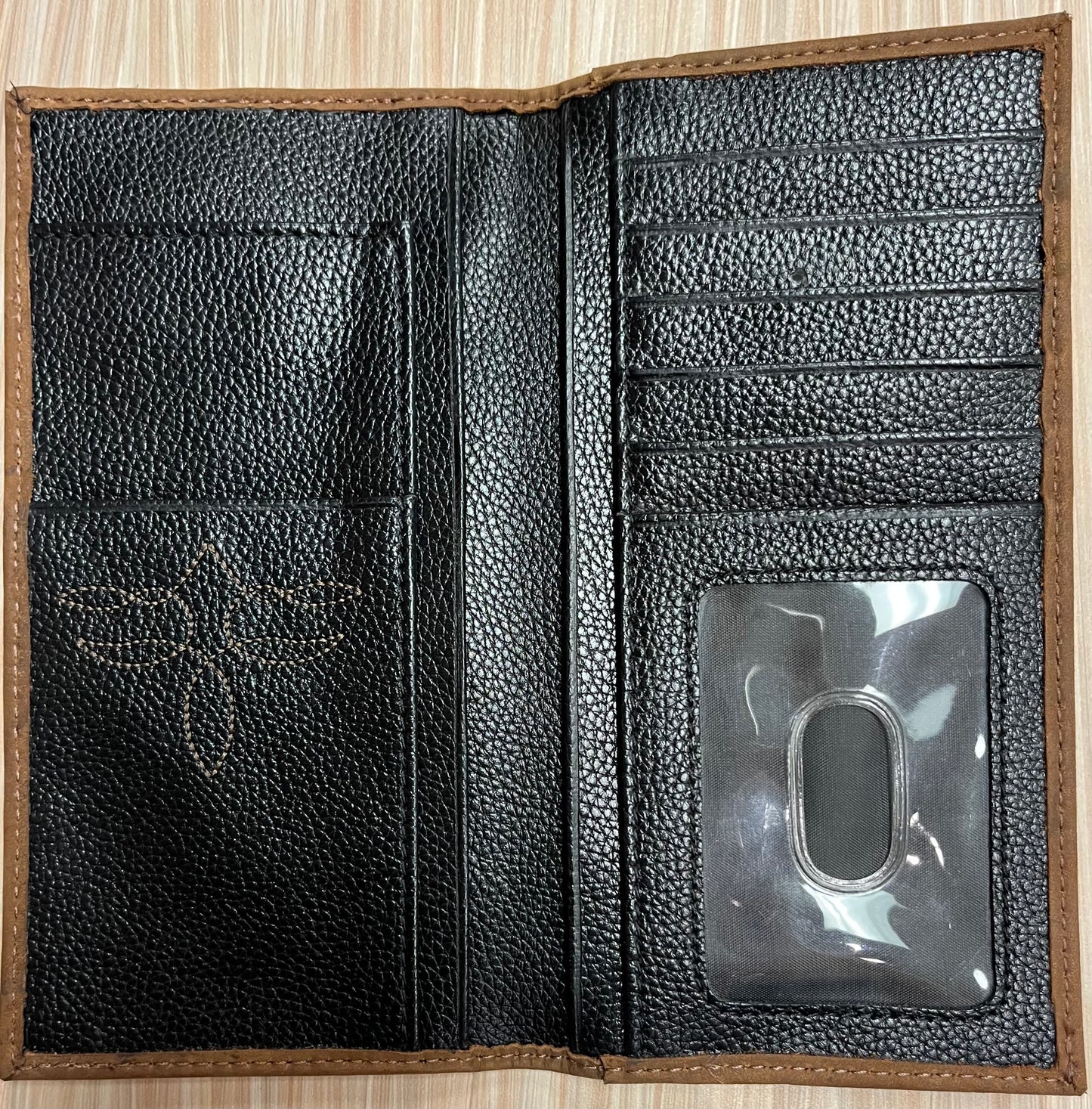 Justin Men's Rodeo Wallet Hair-On