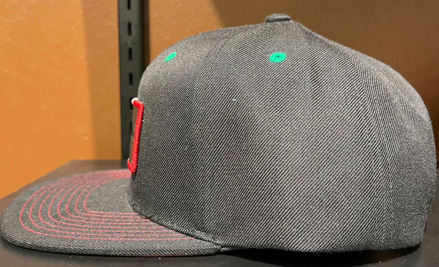 Wrangler Cap Black Flag