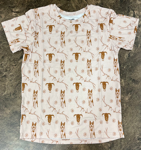 Kids Set Cow Dogs & Antlers Bamboo