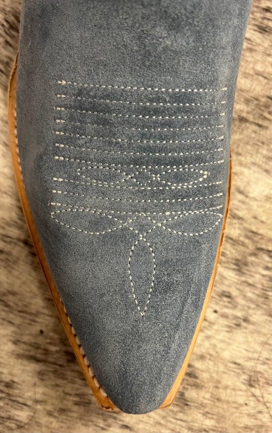 Lea Cornflower Suede