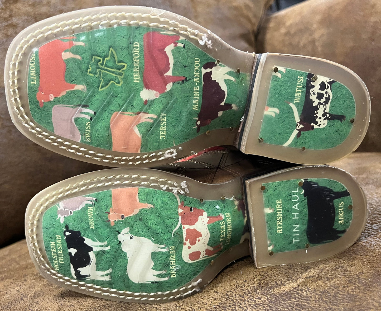 Tin Haul Boy's Boots "3D Illusion"