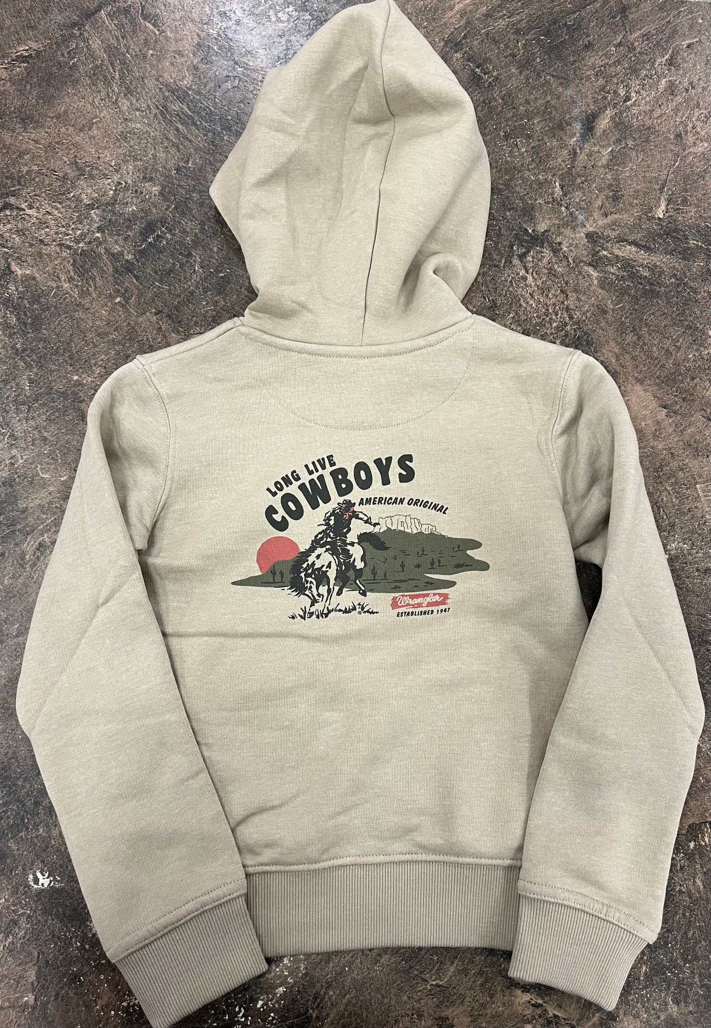Wrangler Boy's Hoodie Graphic "Long Live"