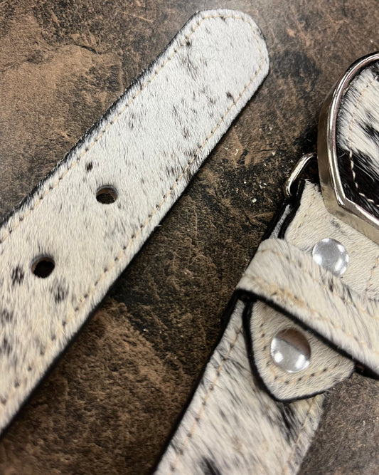 Cowhide Boy Belt