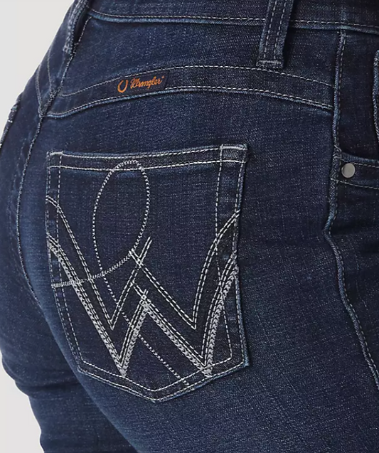 Wrangler Q-Baby Mid-Rise Bootcut Women Jean
