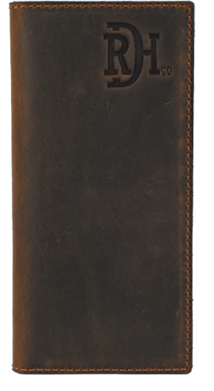 RED DIRT HAT CO MENS RODEO WALLET OILED FINISH
