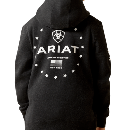 YTH Ariat Sponsor Patriot Hoodie