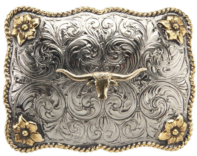 Scalloped with Longhorn Buckle