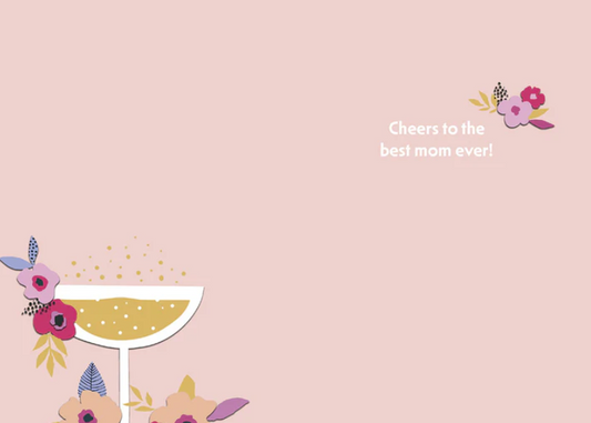 Bubbly Bloom Wishes Complimentary Mother's Day Greeting Card