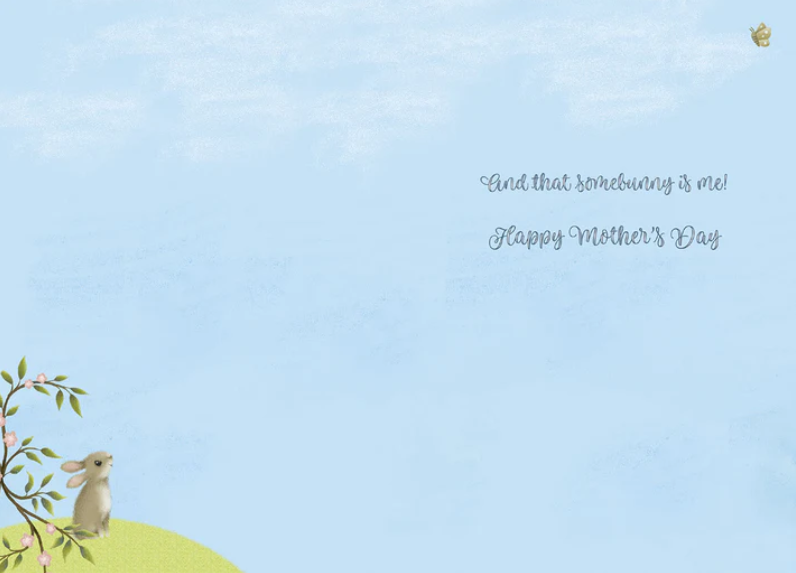Hoppy Love Duo Cute Mother's Day Greeting Card