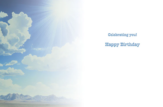 Legendary Arrival Complimentary Birthday Greeting Card