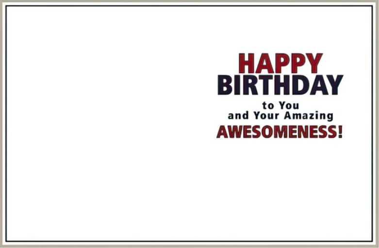 Funny Birthday Card: Two Men on Bench, 'Stiff Joints' Joke | Funny Birthday Greeting Card