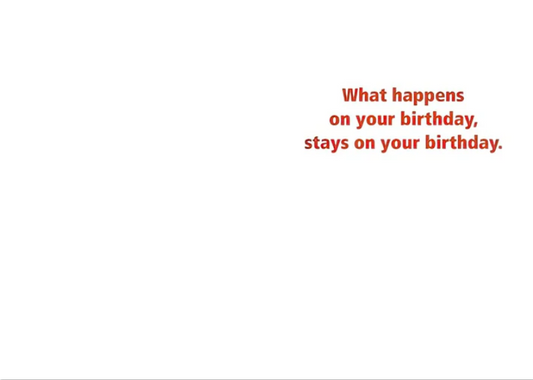 Pawsitively Caught | Funny Birthday Greeting Card