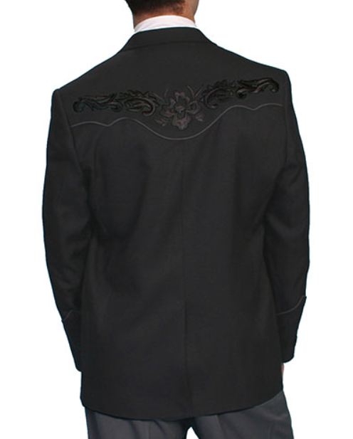 Scully Men Embroidered Blazer