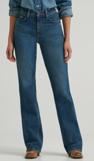 Wrangler The Riding Jean - Skylar Relaxed - High Rise - Lena