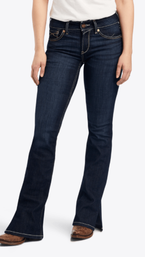 Ariat WMS R.E.A.L. Perfect Rise Arrow Danna Boot Cut Jean