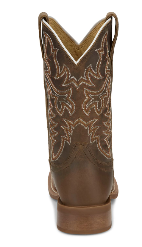 Justin Wild Bill Khaki Cowhide 11" Men's Boots
