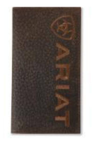 Ariat Rodeo Wallet Bull Hide Brown