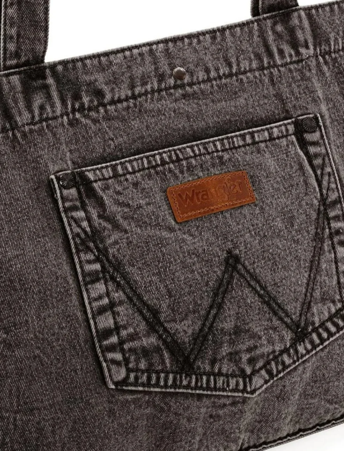 Wrangler Stitch Denim Tote Bag