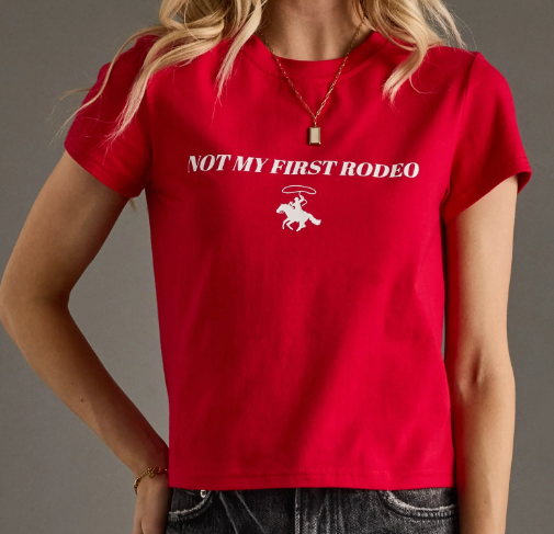 Panache Apparel Not My First Rodeo Baby Women Tee