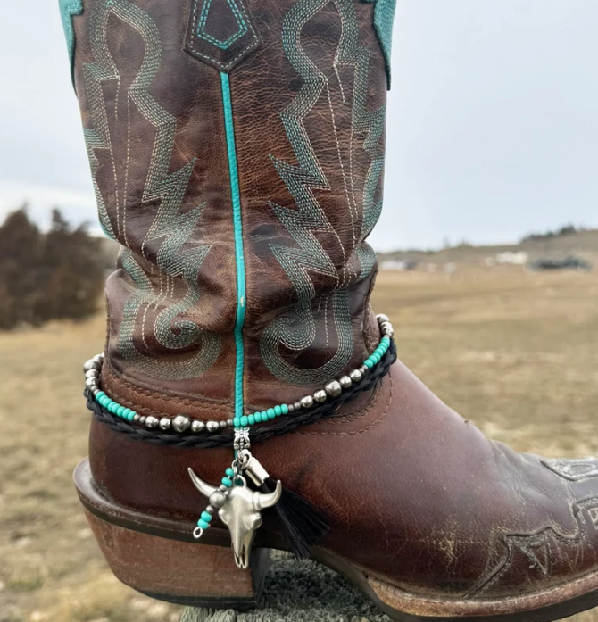 Cowboy Collectibles Navajo Pearl Boot Jewelry