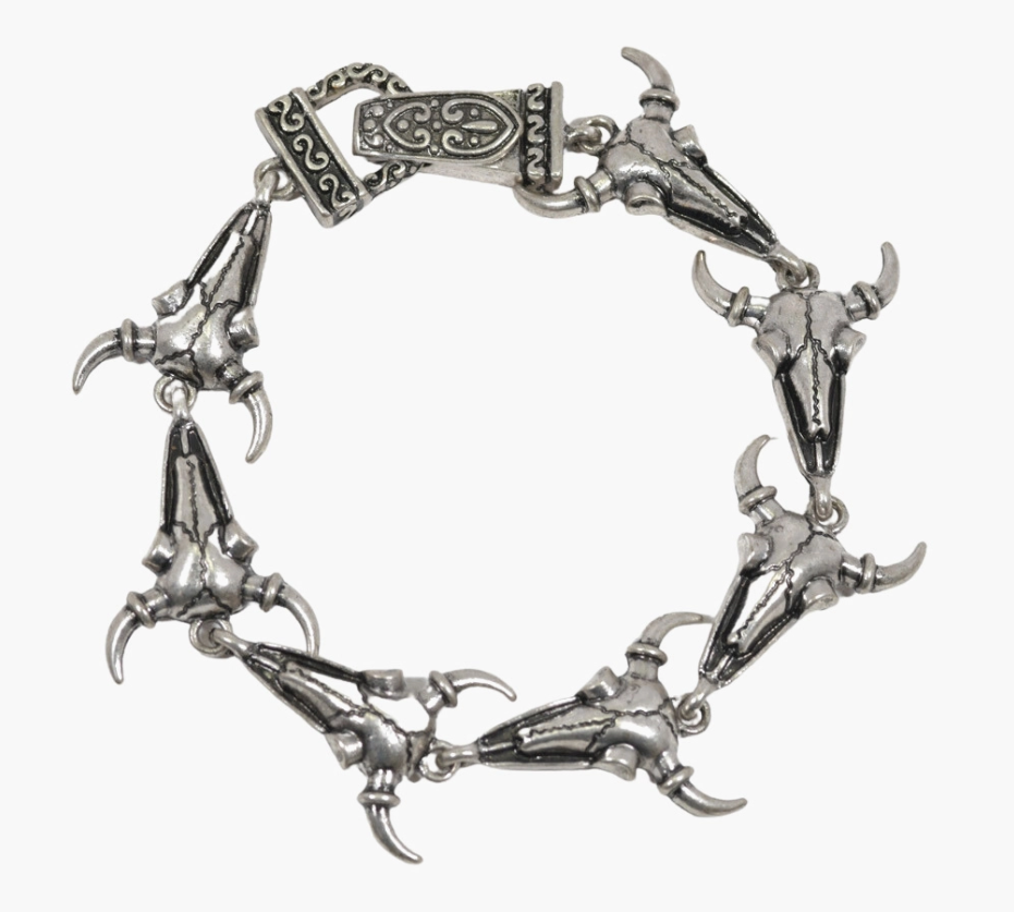 Longhorn Silver Women Bracelet