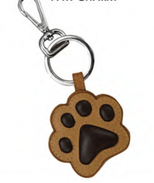 ili New York Paw Charm Keychain