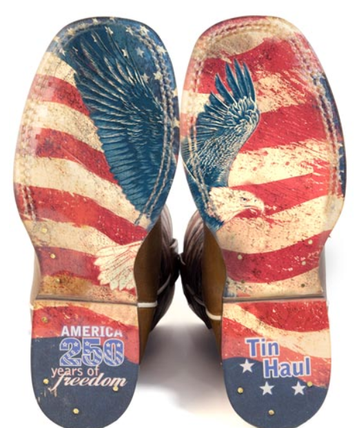 Tin Haul "250 Years of Freedom" Boy's Boots