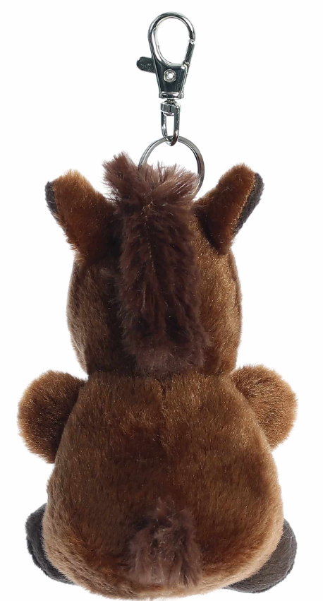 Aurora Palm Pals 4" Truffle Brown Horse Clip-On