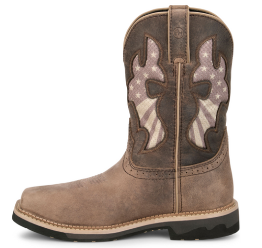 Justin Bolt 11" Comp Toe Waterproof Men Work Boot
