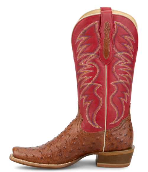 Tony Lama Tyler brandy 13" Ostrich Men Boots