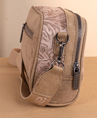 Wrangler Vintage Floral Printed Small Crossbody Bag