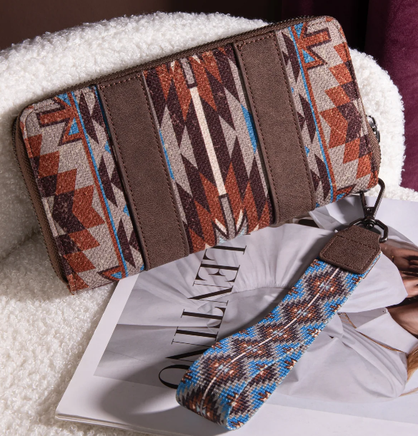 Wrangler Southwestern Art Print Wallet