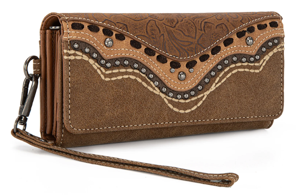 Montana West Embossed Collection Wallet
