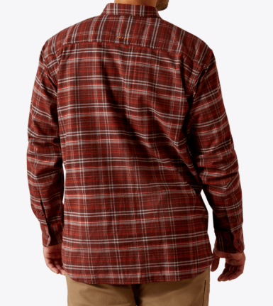 Ariat MNS Rebar Flannel DuraStretch Work Shirt