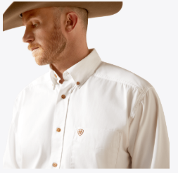 Ariat MNS Solid Twill Classic Fit Shirt