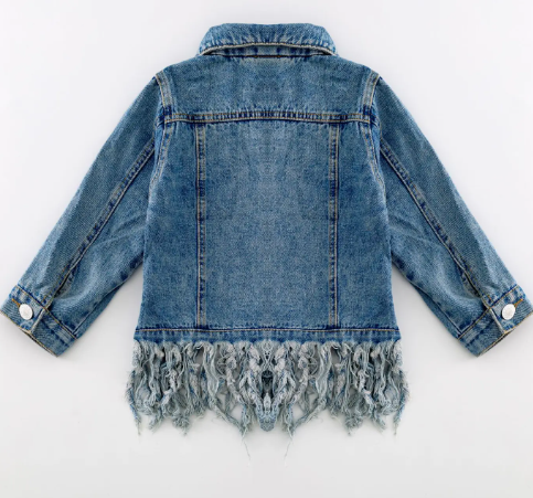 Fringe Jean Jacket