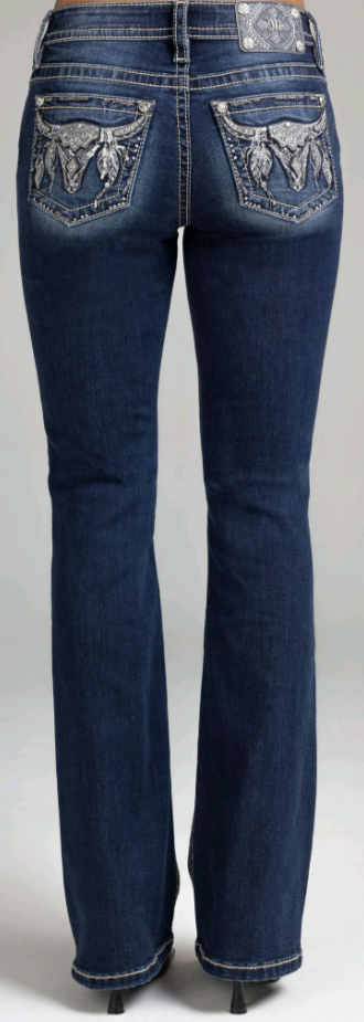 Miss Me Longhorn Boot Cut Jean