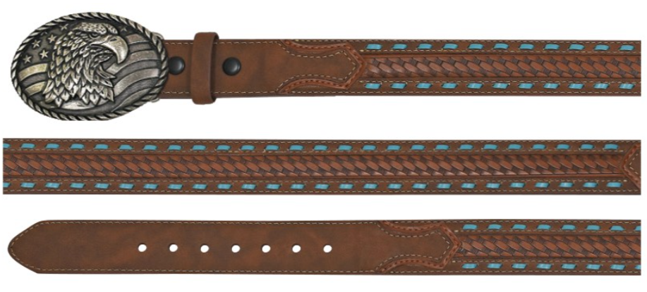 Arena Boys Basket Weave W/Buck Stith