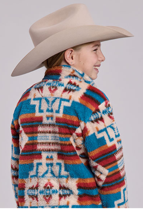 Roper Zip Polar Pullover Girls