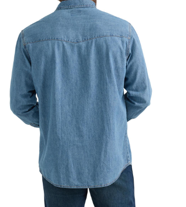 Wrangler Denim Men Shirt